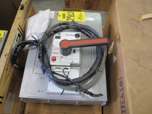 BREAKER, CIRCUIT TYPE, POWER BREAK I KIND, 2500A FRAME/1600A CONTINUOUS CURRENT AMP RATING, 600VAC/250VDC VOLT RATING, 3 POLE. INCLUDES OPTIONAL TRIP UNIT FUNCTIONS + (1) TSST10RS SHUNT TRIP UNIT + (1) TSBAAS BELL ALARM + (1) TSAS2AB4S AUX SWITCH + (1) TPSLDA PADLOCK + (6) TS20BCA T-STUDS, PART # QTPMM7616D OPTIONS (W-44) LOADING & HANDLING FEE $15-